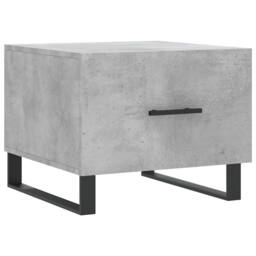 Berkfield Home Decorative Coffee Tables 2 pcs Concrete Grey 50x50x40 cm Engineer - Size: 50 x 50 x 40 cm - thumbnail 5