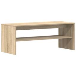 Berkfield Home TV Cabinet Sonoma Oak 100x40x40 cm Engineered Wood in Light Tan - Size: 100 x 40 x 40 cm - thumbnail 1