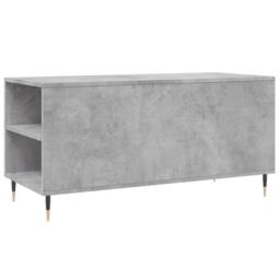 Berkfield Home Modern Coffee Table Concrete Grey 102x44.5x50 cm Engineered Wood - thumbnail 8