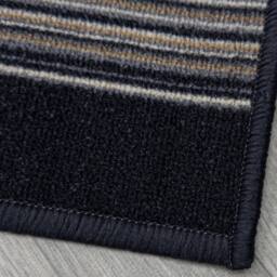 runrug Hallway Runner Rug - Non-Slip, Hardwearing, 5.4mm - 'Carnaby' in Grey - Size: 80 cm x 300 cm - thumbnail 2