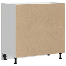 Berkfield Home Kitchen Base Cabinet Lucca Old Wood Engineered Wood in Brown - thumbnail 6