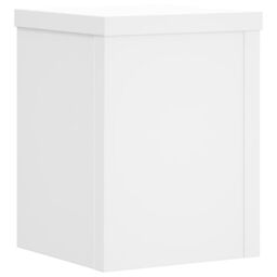 Berkfield Home Plant Stands 2 pcs White 15x15x20 cm Engineered Wood - Size: 15 x 15 x 20 cm - thumbnail 7
