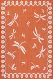 Rugstyle Summer Breeze Outdoor Rug in Terracotta - Size: 100 cm x 150 cm - thumbnail 2