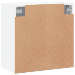 Berkfield Home Wall Cabinet White 60x31x60 cm Engineered Wood - Size: 60 x 31 x 60 cm - thumbnail 8