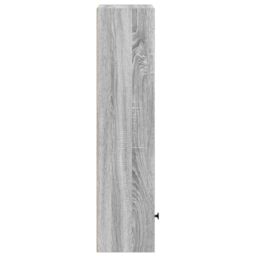 Berkfield Home Bookcase Grey Sonoma 31x24x102 cm Engineered Wood - Size: 31 x 24 x 102 cm - thumbnail 6