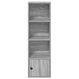 Berkfield Home Bookcase Grey Sonoma 31x24x102 cm Engineered Wood - Size: 31 x 24 x 102 cm - thumbnail 5