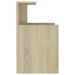 Berkfield Home Bed Cabinets 2 pcs Sonoma Oak 40x35x60 cm Engineered Wood in Brown - Size: 40 x 35 x 60 cm - thumbnail 5