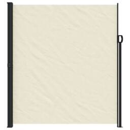 Berkfield Home Retractable Side Awning Cream 220x600 cm - thumbnail 3