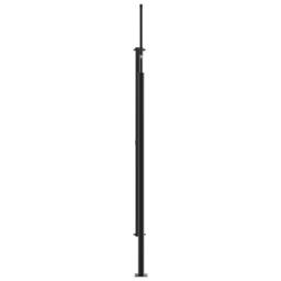 Berkfield Home Retractable Side Awning Cream 220x600 cm - thumbnail 4