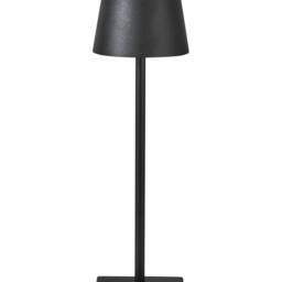 Wyld and Coco Table Lamp Black Painted Aluminium USB Charging Dimmer - thumbnail 2