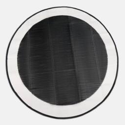 OHS Contrast Border Reversible Round Outdoor Garden Rug Waterproof Mat - Size: 170 cm diameter - thumbnail 3