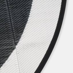 OHS Contrast Border Reversible Round Outdoor Garden Rug Waterproof Mat - Size: 170 cm diameter - thumbnail 6
