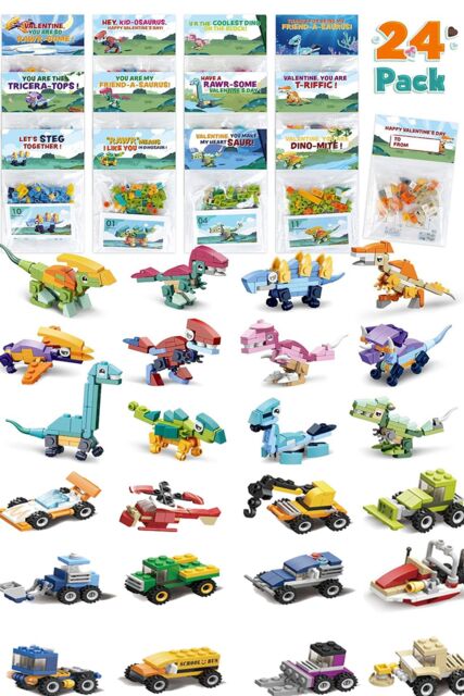 Living and Home 24 Pcs Insects Racing Car Building Kits Toy Christmas Gift in Green - image 1