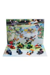 Living and Home 24 Pcs Insects Racing Car Building Kits Toy Christmas Gift in Green - thumbnail 4