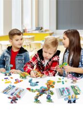 Living and Home 24 Pcs Insects Racing Car Building Kits Toy Christmas Gift in Green - thumbnail 6