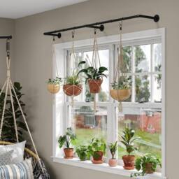 Dprodo Wall Mounted Clothes Rack, 184cm (1 Pack or 2 Packs) in Black - thumbnail 5
