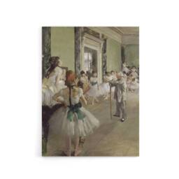 "Artery8 Edgar Degas The Ballet Class Canvas Wall Art Print in Beige - Size: W24"" x H32""" - thumbnail 1