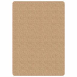 Berkfield Home Soft Area Rug Jute with Latex Backing 160x230 cm Natural in Beige - Size: 100 cm diameter - thumbnail 2