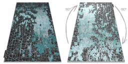 RugsX De Luxe Rug in Green - Size: 160 cm x 220 cm - thumbnail 3