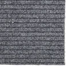 Berkfield Home Dirt Trapper Carpet Runner 100x300 cm Grey - Size: 100 cm diameter - thumbnail 3
