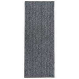 Berkfield Home Dirt Trapper Carpet Runner 100x300 cm Grey - Size: 100 cm diameter - thumbnail 2