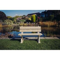 Churnet Valley Garden Furniture Ltd Ashcome Bench, Traditional Wooden Seat - Minimal Assembly Required in Brown - thumbnail 2