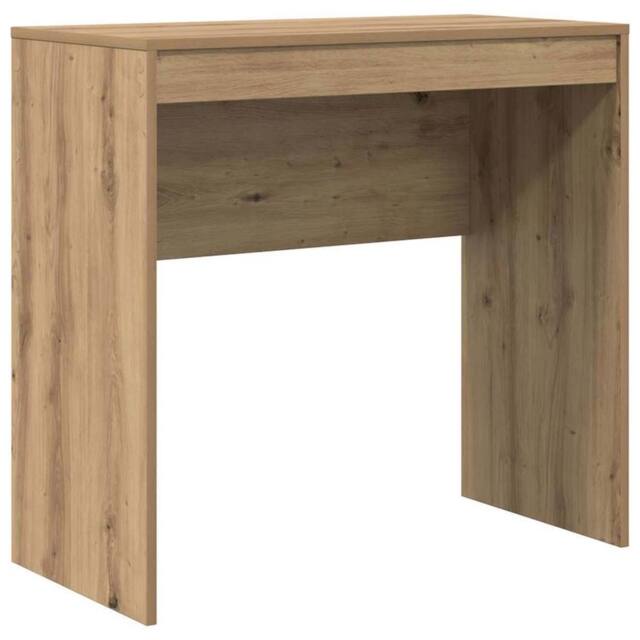 Berkfield Home Writing Desk Artisan oak Engineered wood 80 x 40 x 76 cm in Brown - image 1