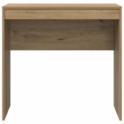 Berkfield Home Writing Desk Artisan oak Engineered wood 80 x 40 x 76 cm in Brown - thumbnail 5