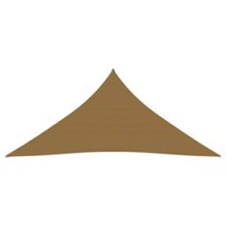 Berkfield Home Sunshade Sail 160 g/m ² Taupe 5x5x5 m HDPE in Beige - thumbnail 2