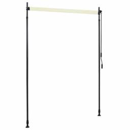 Berkfield Home Outdoor Roller Blind 150x270 cm Cream - thumbnail 5