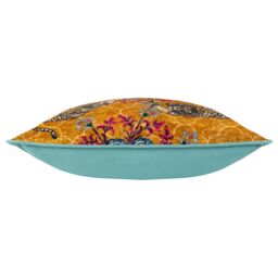Wylder Tropics Tigerscope Tropical Abstract Velvet Cushion in Gold - Size: 50 cm x 50 cm - thumbnail 3