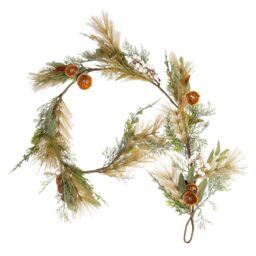 Scottish Everlastings Ltd 153cm Garland with Orange Slices - thumbnail 2