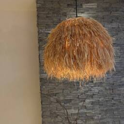 CGC Lighting Gilli Large Natural Raffia 67cm Lampshade Easy Fit Pendant Light Shade - thumbnail 2