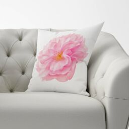 Warren Reed - Designer Single Cherry Blossom Cushions in Pink - Size: 60 cm x 60 cm - thumbnail 2