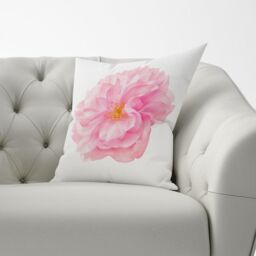 Warren Reed - Designer Single Cherry Blossom Cushions in Pink - Size: 60 cm x 60 cm - thumbnail 3