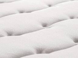 British Bed Company Anniversary Pocket Ortho 1000 Mattress in White - Size: Single - thumbnail 4