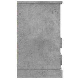 Berkfield Home Bedside Cabinets 2 pcs Concrete Grey 43x36x60 cm - Size: 43 x 36 x 60 cm - thumbnail 9