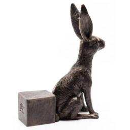 Jardinopia Large Sitting Hare Plant Pot Feet - Set of 3 in Bronze - thumbnail 3