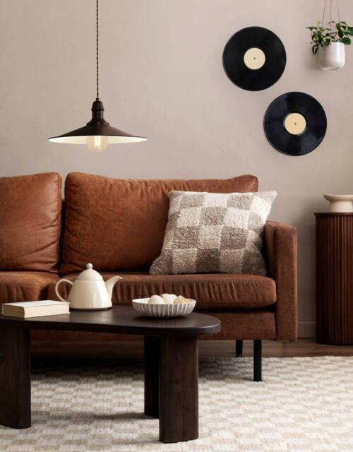 Eglo Stockbury Antique Brown Industrial Pendant Light - image 1