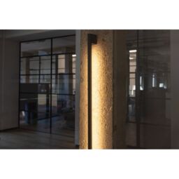Kanlux 38891 Yalte IP54 8w LED 60cm Linear Wall Light in 3000k (Warm White) in a Black Finish - thumbnail 6