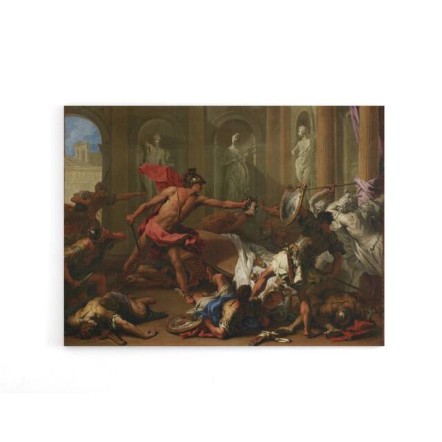 "Artery8 Ricci Perseus With The Head Of Medusa Canvas Wall Art Print - Size: W18"" x H24""" - image 1