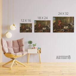 "Artery8 Ricci Perseus With The Head Of Medusa Canvas Wall Art Print - Size: W18"" x H24""" - thumbnail 4