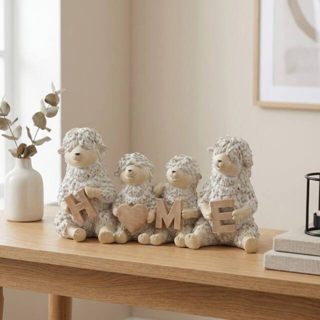 Garden Greatness Shaggy Sheep Home Ornament - Size: 1 Pack - image 1