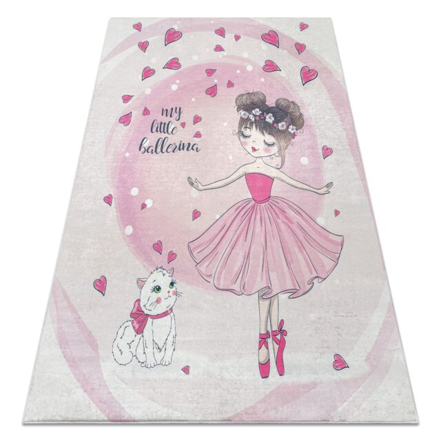 RugsX Bambino Rug in Pink - Size: 160 cm x 220 cm - image 1