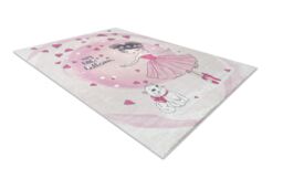 RugsX Bambino Rug in Pink - Size: 160 cm x 220 cm - thumbnail 3