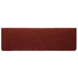 Berkfield Home Stair Mats 5 pcs Bordeaux Red 65x21x4 cm Needle Punch - Size: Medium - thumbnail 5