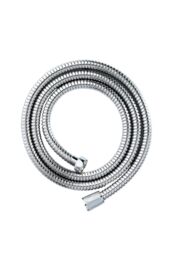 Showerdrape Double Spiral Stainless Steel Chrome Shower Hose 2M X 8Mm in Silver - thumbnail 1