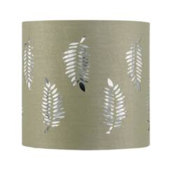 First Choice Lighting Set of 2 Buck - Clear Glass Globe Lamps with Sage Green Fern - thumbnail 7