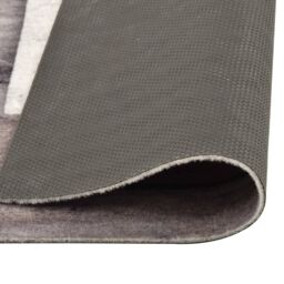 Berkfield Home Kitchen Carpet Washable Home 60x180 cm in Grey - thumbnail 4