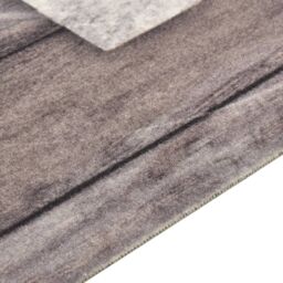 Berkfield Home Kitchen Carpet Washable Home 60x180 cm in Grey - thumbnail 3